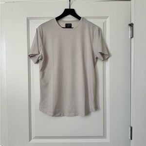 Cuts Gray Short Sleeve Tee